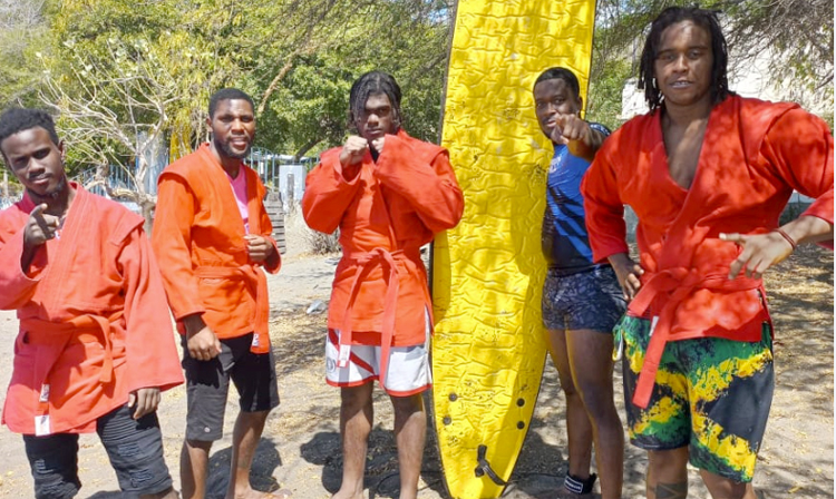 Jamaican SAMBO: training on the beach and NOC recognition
