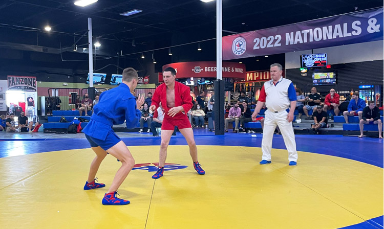 Arlington hosted the US Open SAMBO Championships