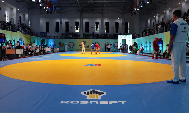 Draw of the 3rd Day of the Asian SAMBO Championships and Asian Youth and Junior SAMBO Championships in Tashkent