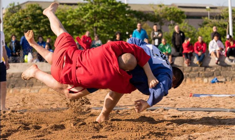 Spanish Beach SAMBO Championships were held in Gijón