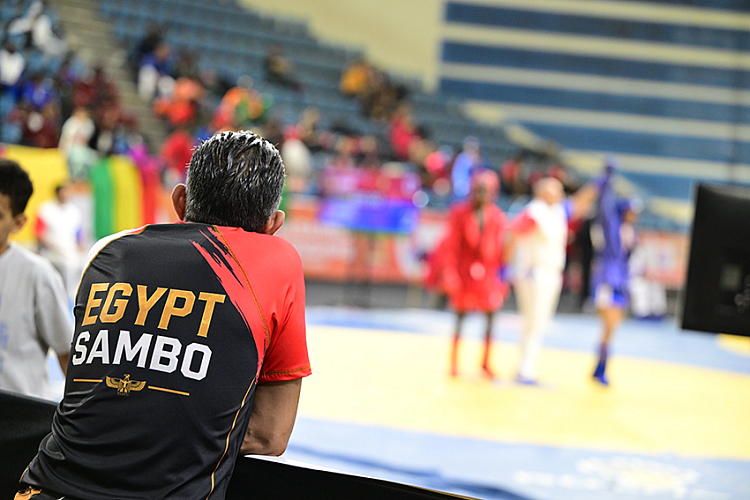 Draw of day 2 of the African SAMBO Championships 2026 in Cairo