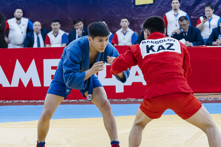 The Kazakhstan SAMBO Championships were held in Aktau for the first time