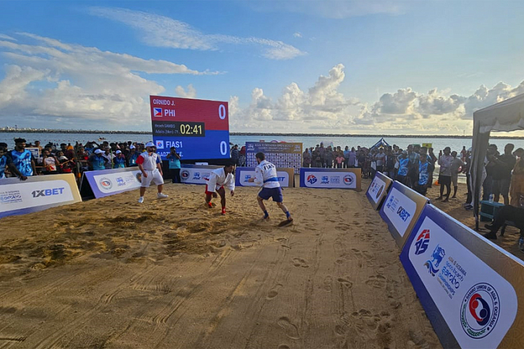 Asia and Oceania Open Beach SAMBO Championships held in Sri Lanka