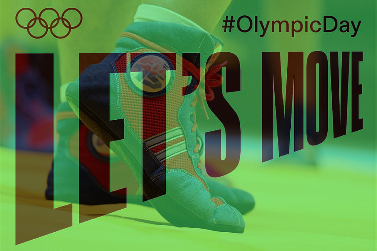Let’s Move – it is the way to celebrate this year’s Olympic Day