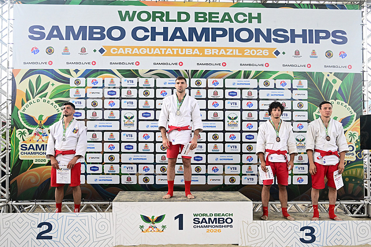 Results of Day 1 of the World Beach SAMBO Championships 2026 in Brazil